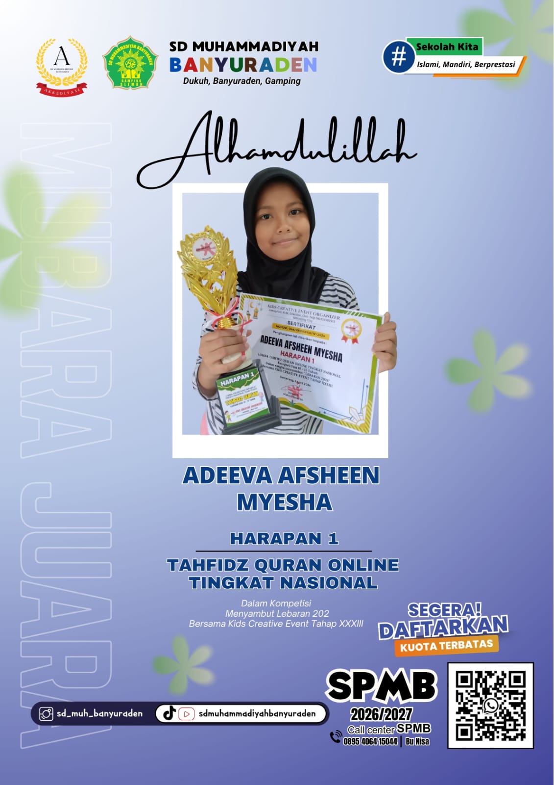 Harapan 1 Tahfidz Qur’an