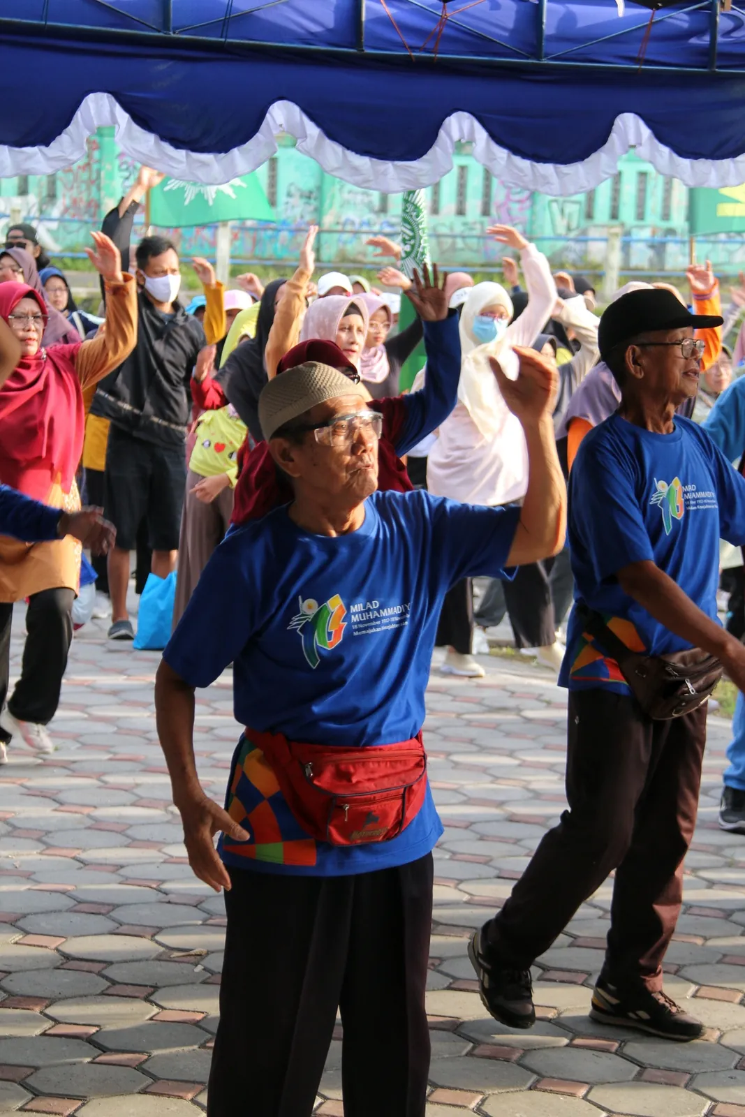 13 2025 11 30 Senam Dan Jalan Sehat Milad 113 Muhammadiyah